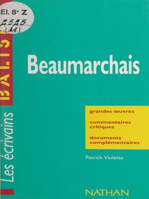 cover image of Beaumarchais